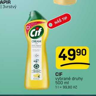 CIF vybrané druhy 500 ml
