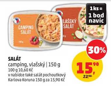 SALÁT camping, vlašský, 150 g