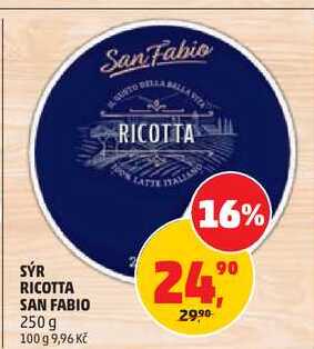 SÝR RICOTTA SAN FABIO, 250 g