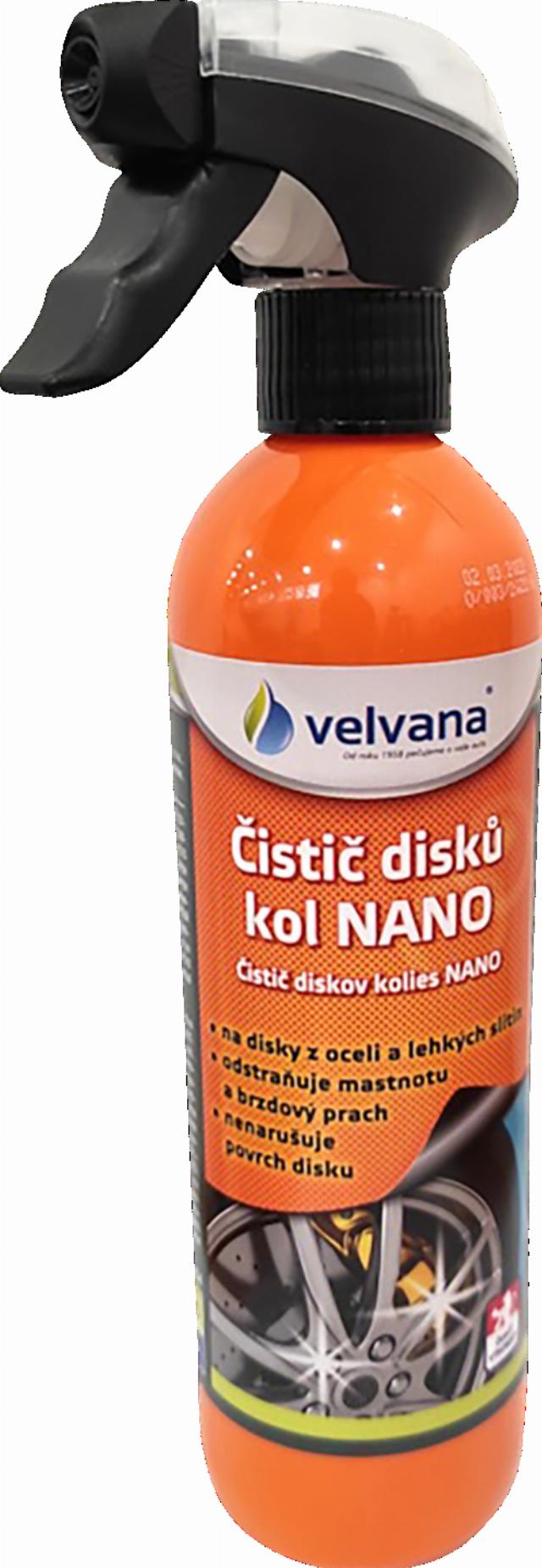 VELVANA Čistič disků kol NANO 500 ml