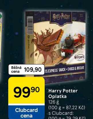 Harry Potter Oplatka, 126 g