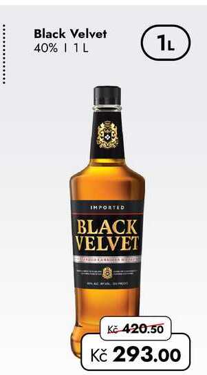 Black Velvet 40% 1L