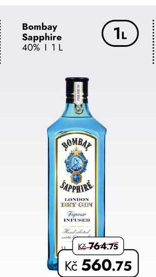 Bombay Sapphire 40% 1L 