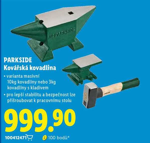 PARKSIDE Kovářská kovadlina