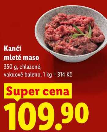 Kančí mleté maso, 350 g, chlazené