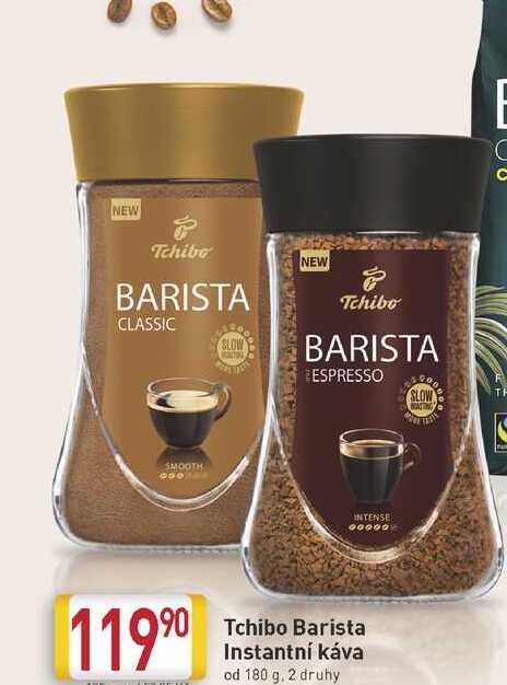 Tchibo Barista Instantní káva od 180 g, 2 druhy 