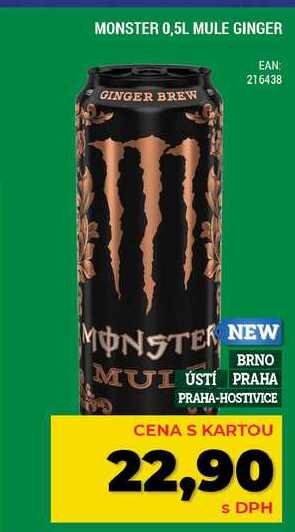 MONSTER 0,5L MULE GINGER