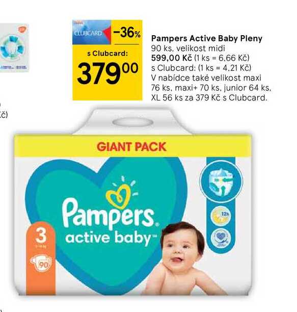 Pampers Active Baby Pleny 