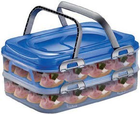 Box na potraviny 2 patra