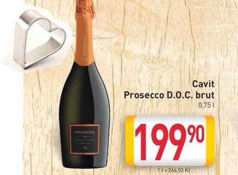 Cavit Prosecco D.O.C. brut 0.751 