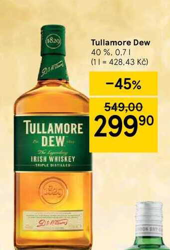 Tullamore Dew 40 %, 0.7 l