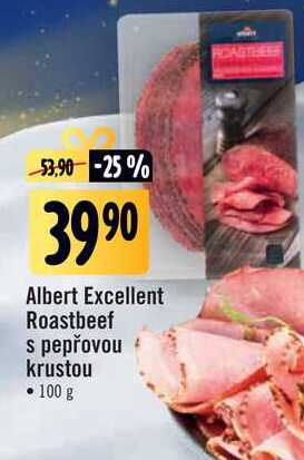   Albert Excellent Roastbeef s pepřovou krustou  100 g 