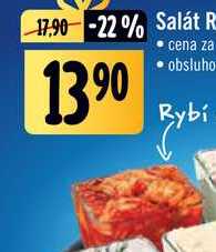 Salát Rybí oheň, cena za 100 g
