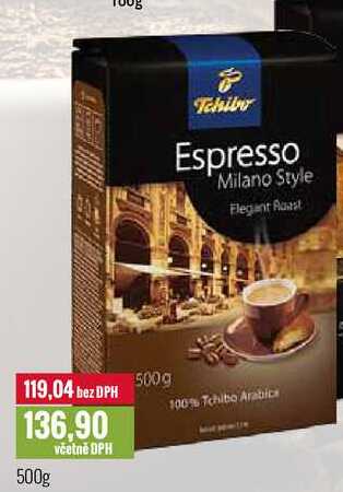 Tchibo Espresso  Milano Style Flegant Azat 500g 