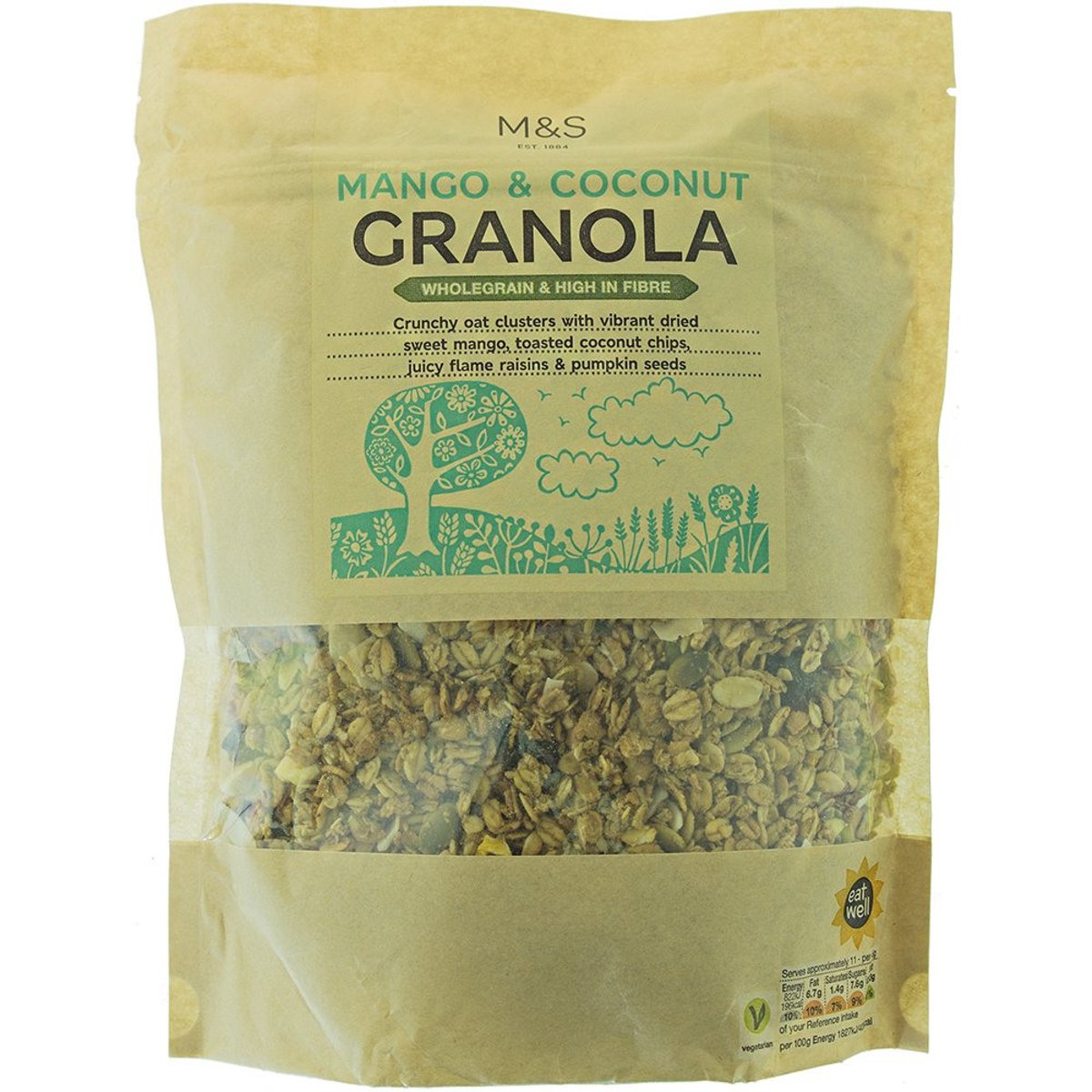 Marks & Spencer Mango & Coconut Granola v akci AkcniCeny.cz
