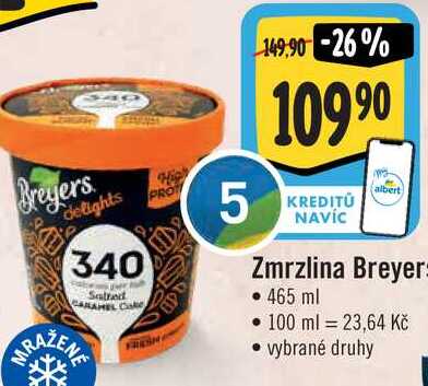  Zmrzlina Breyers 465 ml 