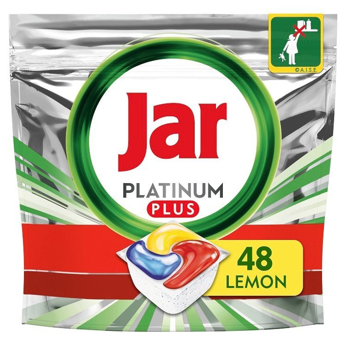 Jar Platinum Plus All in one Tablety do myčky citron