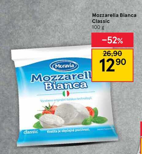 Mozzarella Bianca Classic 100 g