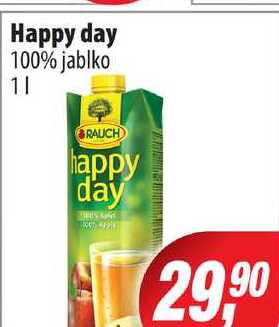 Happy day 100% jablko 1l