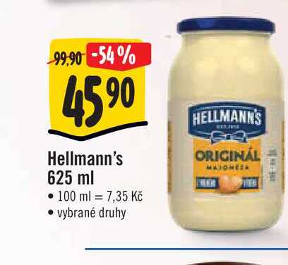  Hellmann's 625 ml  