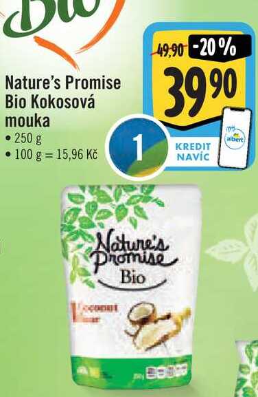  Nature's Promise Bio Kokosová mouka 250 g