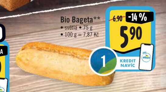   Bio Bageta 75 g