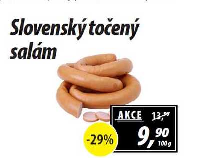 Slovenský točený salám 100