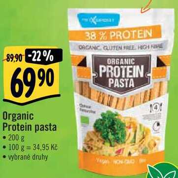 Organic Protein pasta, 200 g 
