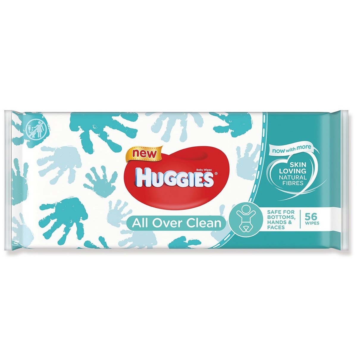 Huggies All over the clean dětské vlhčené ubrousky
