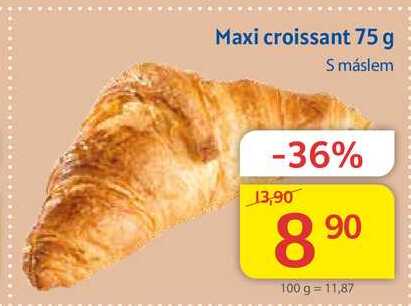 Maxi croissant s máslem 75 g 