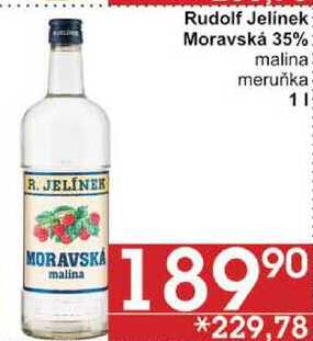 Rudolf Jelinek Moravská 35% malina, 1 l