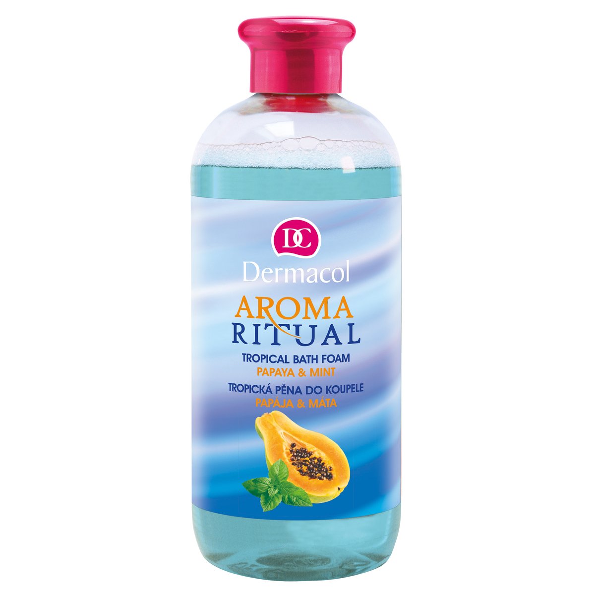 Dermacol Aroma Ritual – pěna do koupele papája, máta