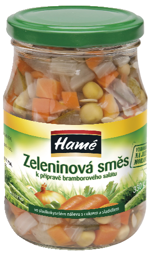 Sterilovaná zelenina
