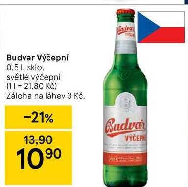 Budvar Výčepní 0.5 l