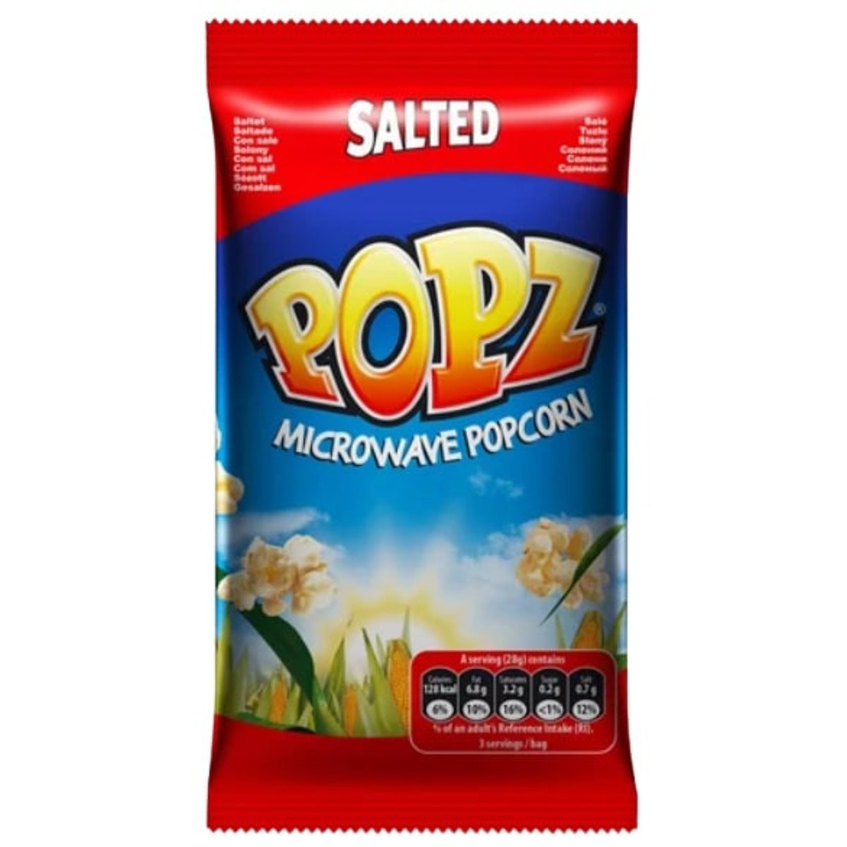 Popz Popcorn slaný v akci AkcniCeny.cz