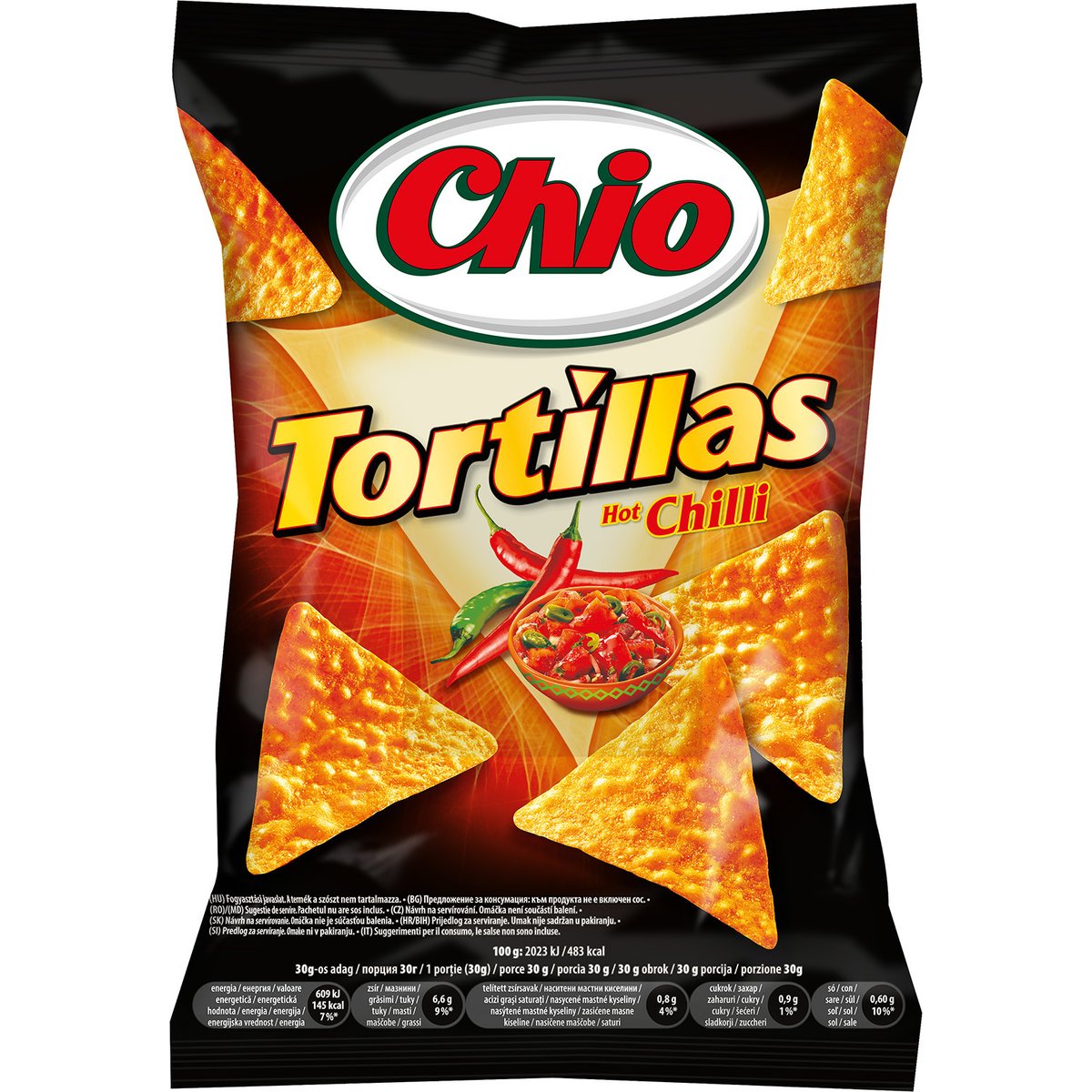 Chio Tortillas Hot Chilli