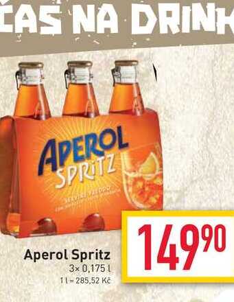 Aperol Spritz 3x0,175l