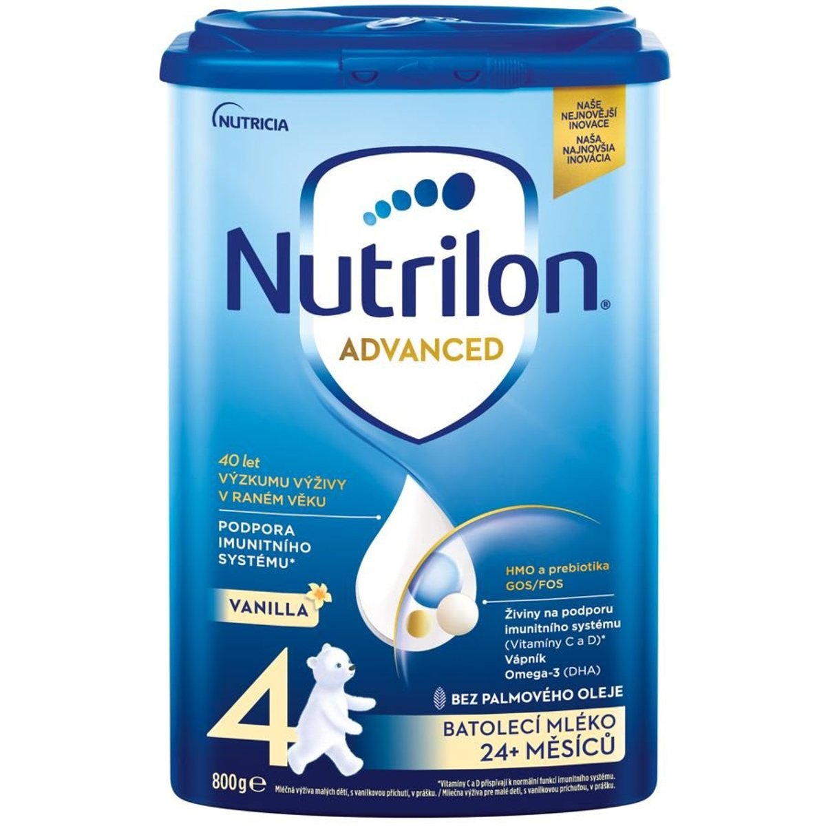 Nutrilon Advanced 4 Batolecí mléko vanilka