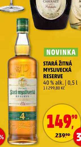 STARÁ ŽITNÁ MYSLIVECKÁ RESERVE, 0,5 l