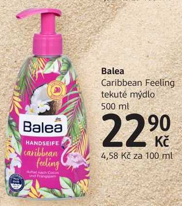 Balea Caribbean Feeling tekuté mýdlo, 500 ml