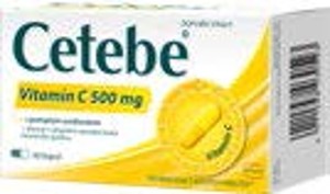 Cetebe® Vitamin C 500 mg s postupným uvolňováním 60 kapslí