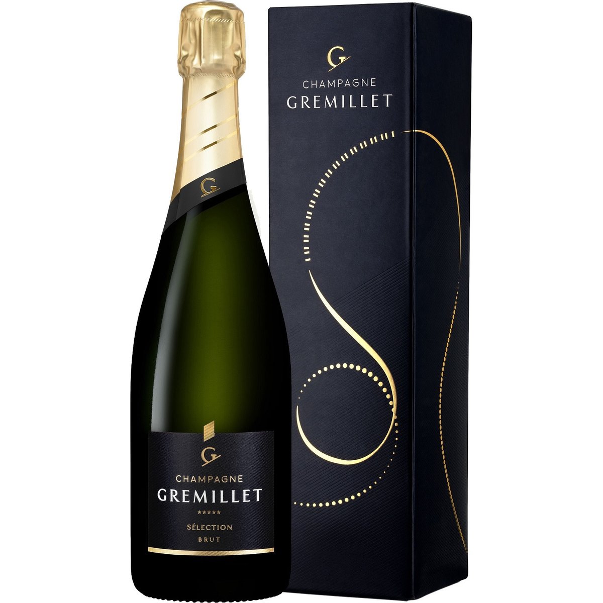 Gremillet Champagne Brut Sélection dárkové balení