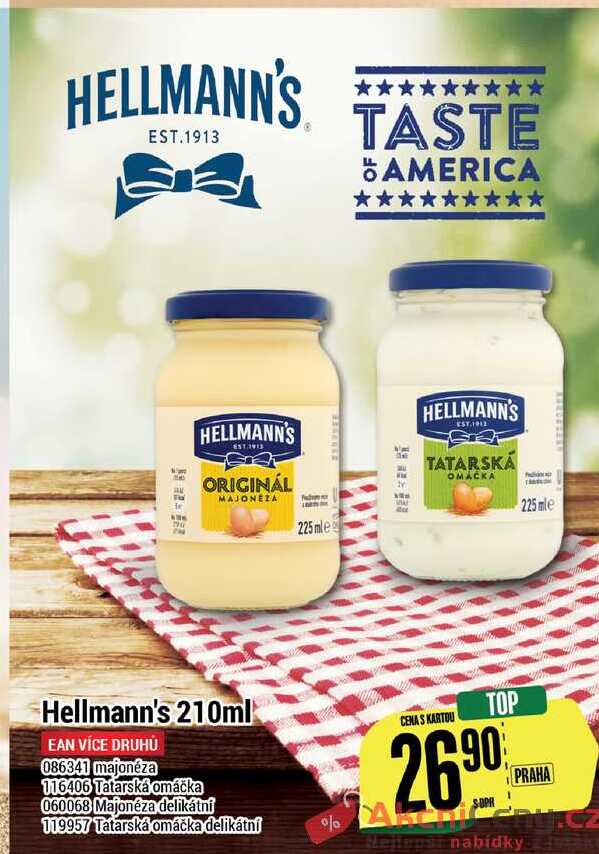 Hellmann's 210ml