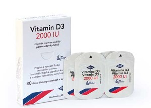 Vitamin D3 IBSA, 30 filmů rozpustných v ústech