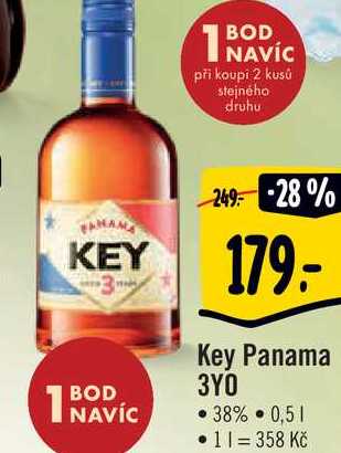  Key Panama 3YO 0,5 l