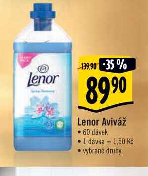 Lenor Aviváž 60 dávek