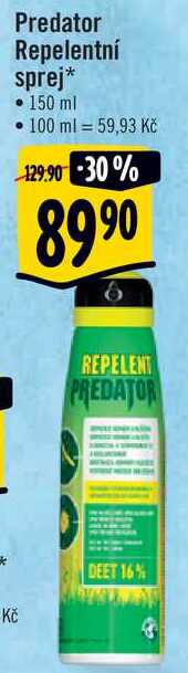 Predator Repelentní sprej, 150 ml
