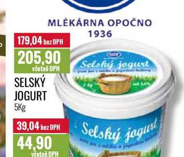 Bohe Milk Selský jogurt 5kg 