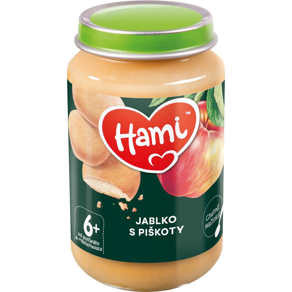 Hami Příkrm jablko s piškoty