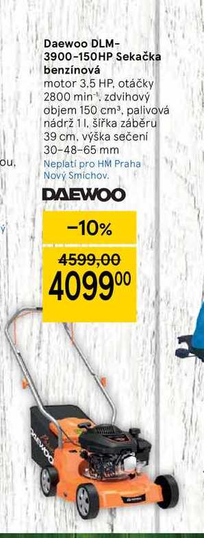 Daewoo DLM- 3900-150HP Sekačka benzínová 